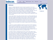 Tablet Screenshot of indecon.ie